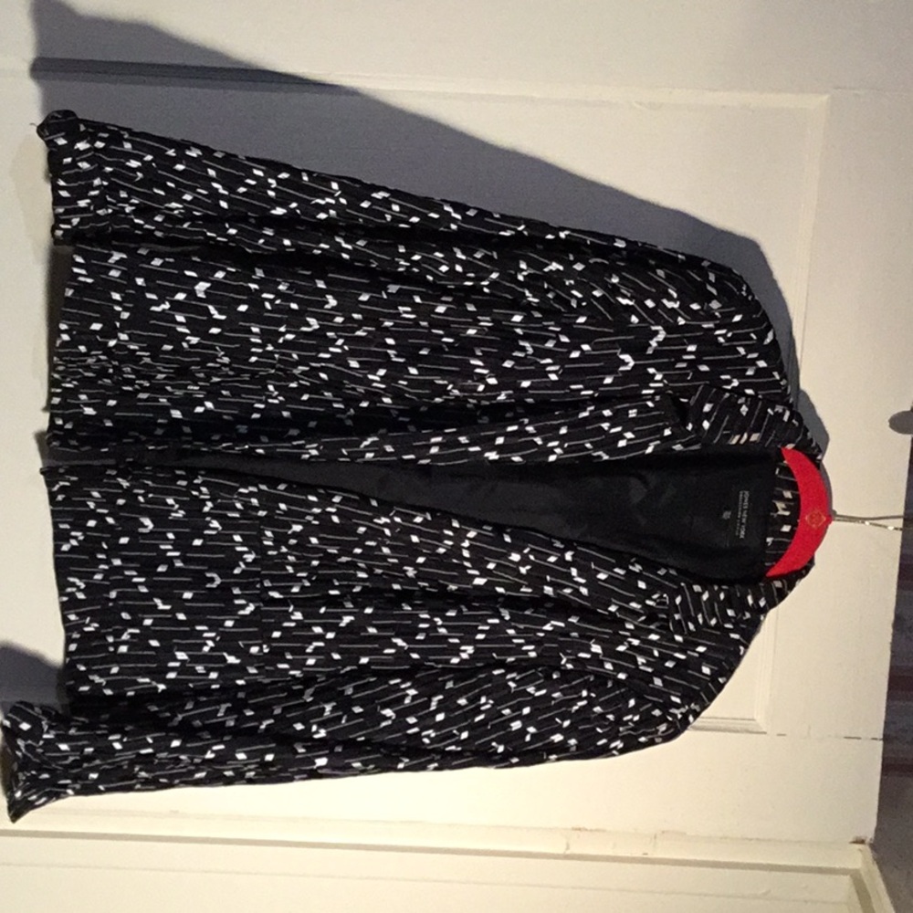 Women’s Black & White Patterned Jacket